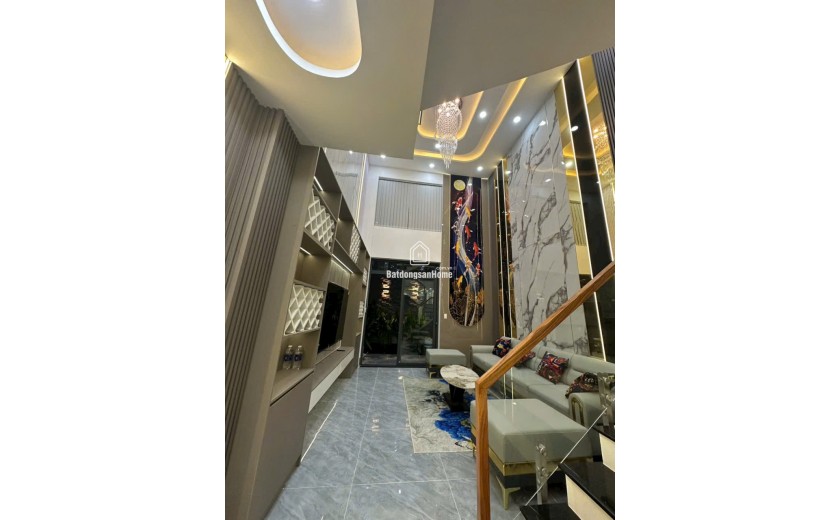 Nhà Mới SHR 5 tầng HXH 53m2, Vuông – Thạnh Lộc 29 Quận 12